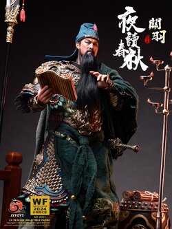 [พร้อมส่ง]JSTOYS W001 1/6 : GUAN YU YUCHANG (WF2024 EXCLUSIVE EDITION)