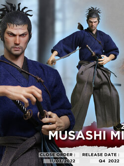 [สั่งจอง]ZGJKTOYS L-001 1/6 : Musashi Miyamoto