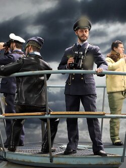 [สั่งจอง]DID E60059 1/6 : WWII U-Boat Conning Tower Gun Deck Diorama