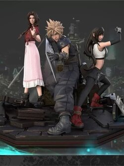 [สั่งจอง]F4 Studio 1/4 : Final Fantasy 7 - Cloud / Aerith / Tifa