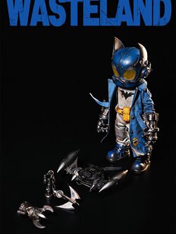 [พร้อมส่ง] WeArtDoing studio Wasteland 8" - Dark Knight-Blue