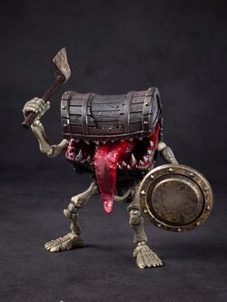 [สั่งจอง]Youtu Model Play 1/12 : Skeleton Treasure Chest Action Figure