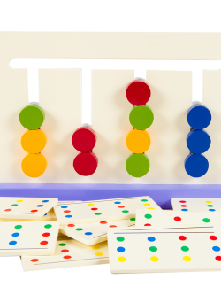 4-Colour Game , ของเล่นไม้, ของเล่นเสริมพัฒนาการ, ของเล่นเด็กอนุบาล, สื่อการสอนเด็กอนุบาล วัสดุและสี ปลอดภัยต่อเด็ก มีมาตรฐาน มอก. ตามที่ สพฐ. กำหนด