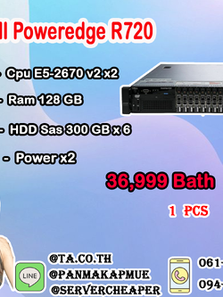 Dell Poweredge R720 Server