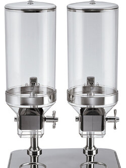 เครื่องจ่ายซีเรียล ขนาดความจุ 8 ลิตร โถคู่