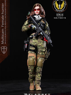 [สั่งจอง] FLAGSET FS-73015 Multicam Female Hunter: MC War Angel - Angela