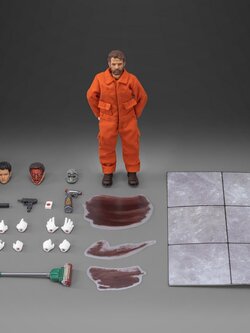 [สั่งจอง]DRAGON HORSE DH-S003 1/12 ： SCP FOUNDATION SERIES CLASS-D PERSONNEL (SCP-181 "LUCKY")