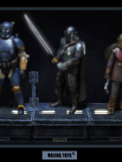 [พร้อมส่ง] mOjingToys Module Series M002 1/6 : Mandalorian Trestle Platform มี2แบบ