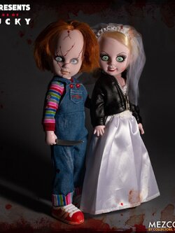 [พร้อมส่ง] Mezco toyz : LDD PRESENTS - Chucky and Tiffany Boxed Set [Reissue]