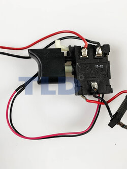 สวิทซ์ #34/1 สวิทซ์สว่านไร้สายทั่วไป สวิทซ์สว่านไร้สายจีน (ไม่ใช่สวิทซ์รุ่น MT602 ขนาดปุ่มจะต่างกันเล็กน้อย)