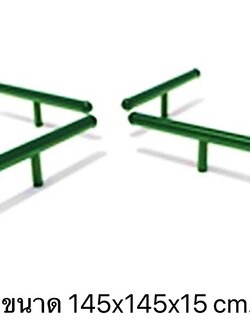 เครื่องออกกำลังกาย กลางแจ้ง ชุดบริหาร ช่วงขา ทางเดินทรงตัว ลานกีฬา อเนกประสงค์ สนามกีฬา งานนำเข้าสำเร็จรูป พร้อมส่ง เป็นสีตามแบบเท่านั้น