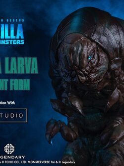 [สั่งจอง]Spiral 1 Studio TOTM-ML001 : Mothra Larva (Benevolent Form)