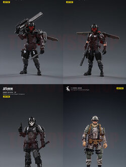 [สั่งจอง]JOYTOY 1/18 : Skeleton Forces / Special Forces