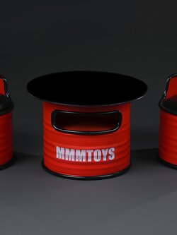 [สั่งจอง] MMMTOYS 1/6 : leisure table and chair