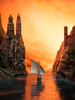 [สั่งจอง] Weta Workshop : Grey Havens Environment