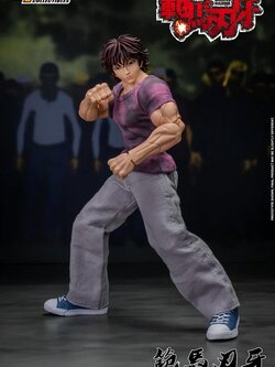 [พร้อมส่ง]Storm Toys KIBK05 1/12 : SON OF THE OGRE : Baki Hanma