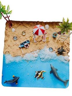 ชุดส่งเสริมประสาทสัมผัส ,เรียนรู้ชายหาด,ชายหาดจำลอง ,ของเล่นเสริมพัฒนาการ,การทดลอง,ของเล่นอนุบาล,แบบจำลอง,สินค้าพร้อมส่ง