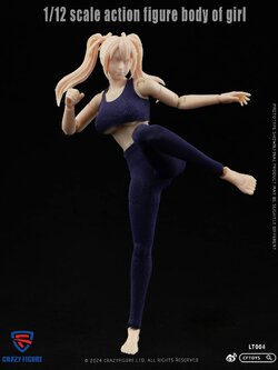 [สั่งจอง] CRAZY FIGURE LT004 1/12 : girl body