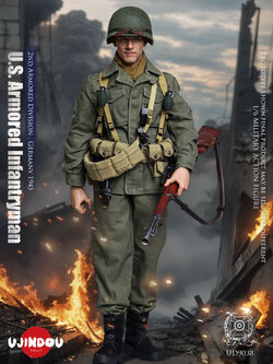 [สั่งจอง]UJINDOU UD9038 1/6 : World War II US Army Armored Infantry 2nd Armored Division