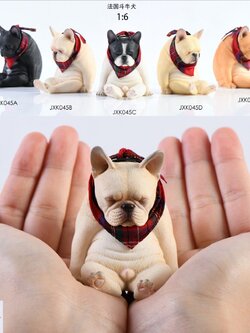 [สั่งจอง]JXK JXK045 1/6 : French bulldog