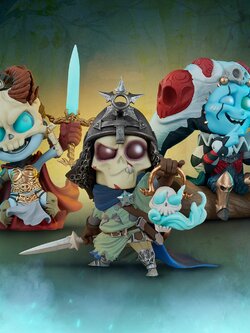 [สั่งจอง]Sideshow 700199 Court-Toons Collectible Set : Kier, Relic Ravlatch , Malavestros