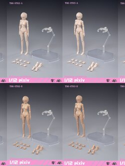 [สั่งจอง] 86Toys Female Body 1/12 [Re-issue]