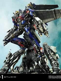 [สั่งจอง]Prime 1 Studio MMTFM-33 : TF Dark of the Moon - Jetwing Optimus Prime