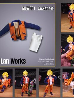 [สั่งจอง] MLan Work kit etc for 1/12 (ชุดผ้า ไม่รวมบอดี้)