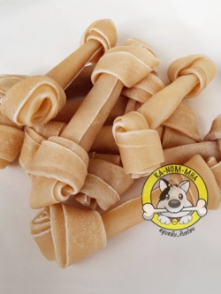 กระดูกผูก สีธรรมชาติ ขนาด 6.5 นิ้ว 500กรัม