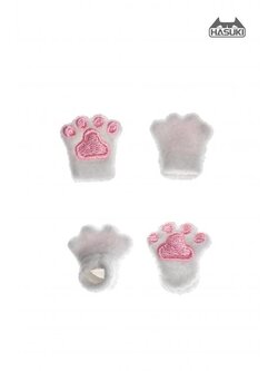 [พร้อมส่ง] HASUKI 1/12 HASUKI 1/12 CS011 Cat paw gloves B White