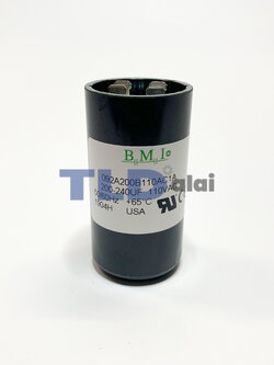 คาปาซิเตอร์สตาร์ท 200-240uf 110v ใช้กับ ปั๊มน้ำบาดาล, ปั๊มซัมเมอร์ส(ซัมเมิส), Franklin , คาปาซิเตอร์, START CAPACITOR ยี่ห้อ BMI
