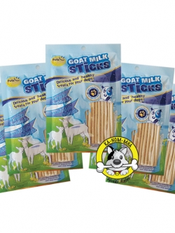 สติ๊กเส้นนิ่มนมแพะแท้ ยี่ห้อศิริชัย70 กรัม x 5 แพคราคาพิเศษ