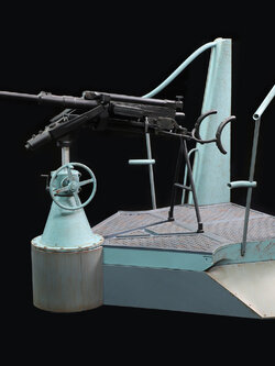 [สั่งจอง]DID E60059 1/6 : German U-Boat Conning tower deck diorama