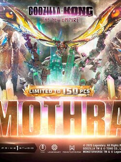 [สั่งจอง]Prime 1 Studio UDMGXK-03 : Mothra (Godzilla x Kong: The New Empire)