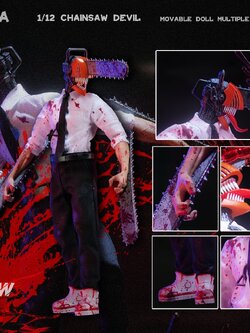 [พร้อมส่ง] TWTOYS TW2258 1/12 : Chainsaw Devil TW2258A - TW2258 มีให้เลือก3แบบ