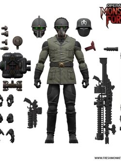 [พร้อมส้ง] FRESH MONKEY FICTION 1/12 : OPERATION - MONSTER FORCE [Wave1] 007 : Sleepwalker Heavy Weapons Division