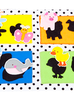 กระเป๋าสอนสนุก ชุด เงาของใครเอ่ย? ของเล่นเสริมพัฒนาการ ,ของเล่นเสริมทักษะ,ของเล่นเด็ก, สื่อการสอนอนุบาล