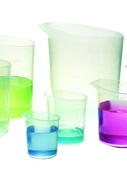 ชุดตวงพลาสติก 7 ชิ้น , ของเล่นเสริมพัฒนาการ, ของเล่นเด็ก, สื่อการสอน , ของเล่นชั่งตวง