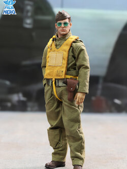 [พร้อมส่ง] DID XA80032 1/12 : Palm Hero Series - WWII U.S. Army Air Force Pilot - Captain Rafe