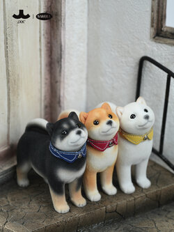[สั่งจอง]JXK SMALL JS2401 1/12 : Flocking Shiba Inu
