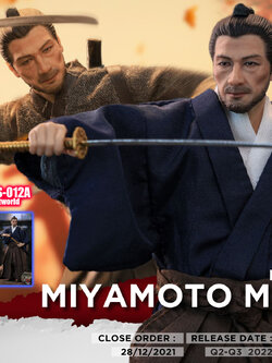 [สั่งจอง]EdStarStudio ESS-012 1/12 : Miyamoto Musashi