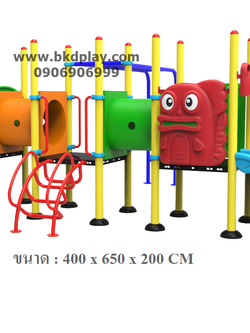 ชุดหอสไลด์-ท่อลอด-บาร์โหน เครื่องเล่นสนามเหล็ก เครื่องเล่นสนามกลางแจ้ง ของเล่น สนามเด็กเล่น สั่งผลิต 10-20 วัน