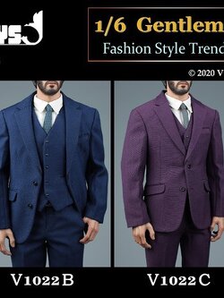 [สั่งจอง]VORTOYS V1022 1/6 Men's Gentleman Suit 3.0