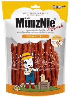 Munznie Big Pack ไก่นิ่มแท่ง 400 กรัม แพคใหญ่จุใจ