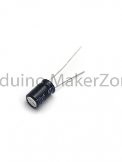 Capacitor 470μF 16V. (Pack 5) ตัวเก็บประจุ 470 ไมโครฟารัด 16 โวลต์ (แพ็ค 5)