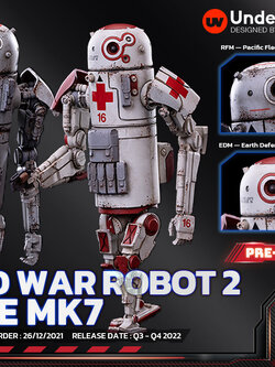 [สั่งจอง]Underverse 1/18 : WWR2 (WORLD WAR ROBOT2) - BERTIE MK7
