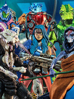 [พร้อมส่ง] FOUR HORSEMEN : Cosmic Legions 6"- Outpost Zaxxius มีให้เลือก 7 แบบ