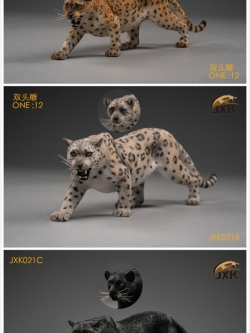 [สั่งจอง] JXK 1/12 The leopard /animal model JxK021
