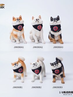 [สั่งจอง]JXK JXK090 1/6 : Don't Go Home Shiba Lnu