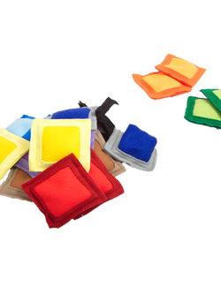 ถุงถั่วจับคู่สี ของเล่นเสริมพัฒนาการ ,ของเล่นเสริมทักษะ,ของเล่นเด็ก, สื่อการสอนอนุบาล